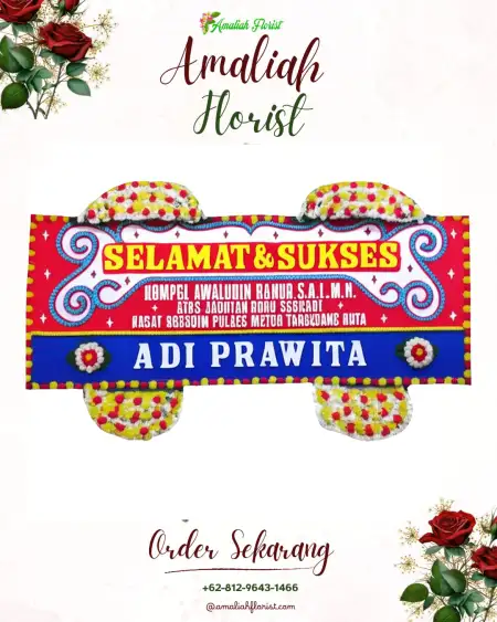 Papan Bunga Ucapan Selamat Kureksari